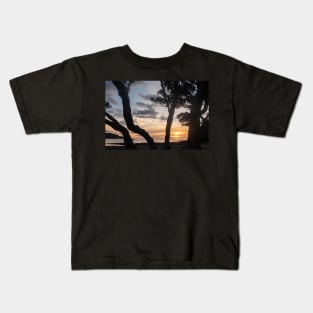 Mulberry Grove Beach Sunset. Kids T-Shirt